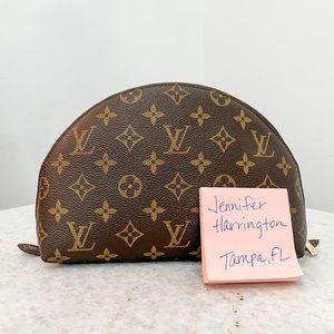 👝LV Authentic Vintage Demi Ronde GM Cosmetic👝